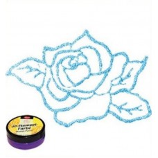 3d Stempel Farbe 50ml_Viva Decor Light Blue Metallic 908